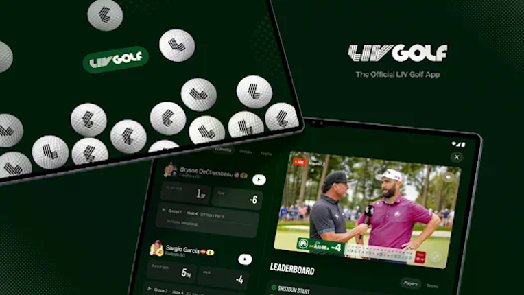 LIV Golf screenshot
