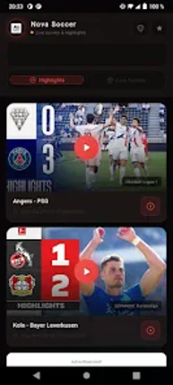 Nova Soccer : Sports App Image