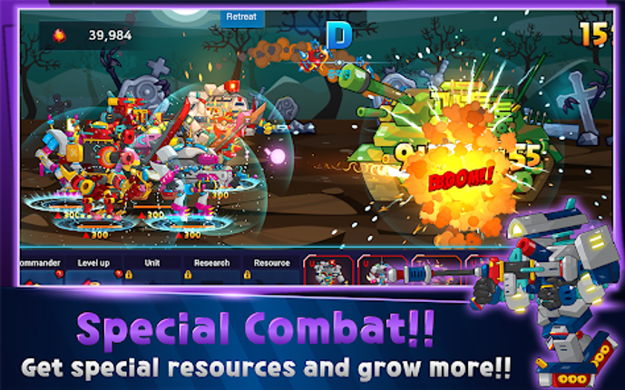 Mini Robot Tank : idle Image