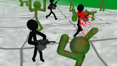 Stickman Zombie 3D Image