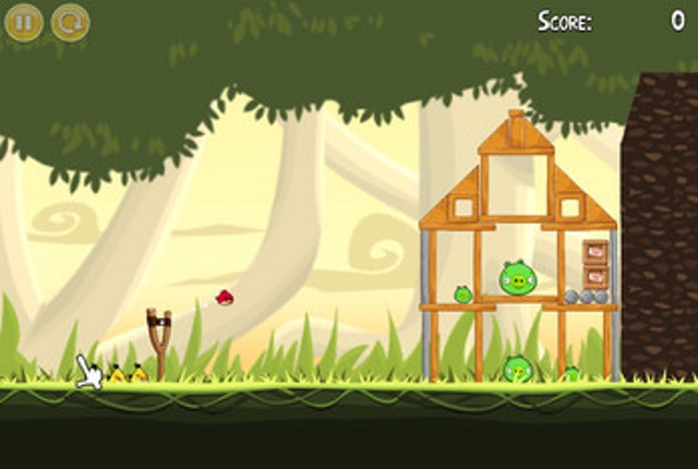 Angry Birds Danger Adove Image