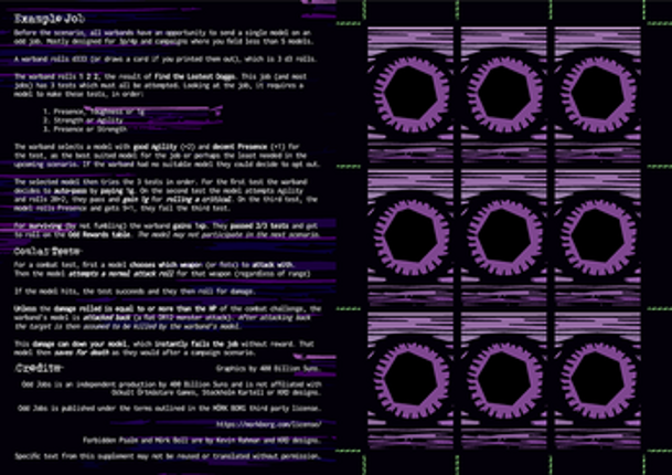 Forbidden Psalm: Odd Jobs Image