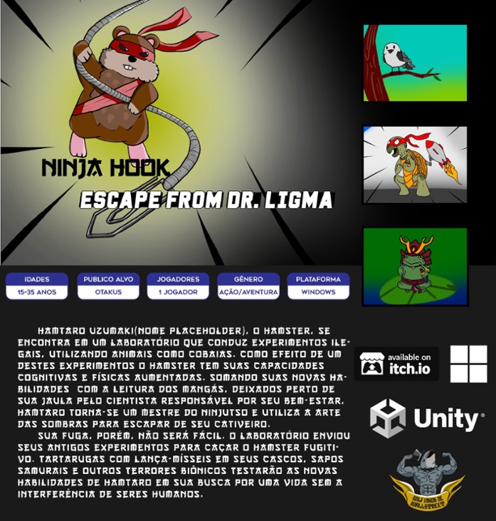 Games like Ninja Hook: Scape From Dr. Ligma
