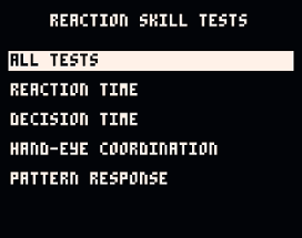 Reaction Tests Image