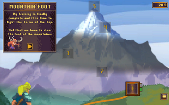 Scaling The Last Mountain - GameOff 2023 screenshot