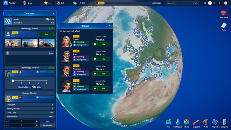 Global Magnates: Shipping Tycoon screenshot