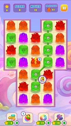 Jelly Link Crush Puzzle Image