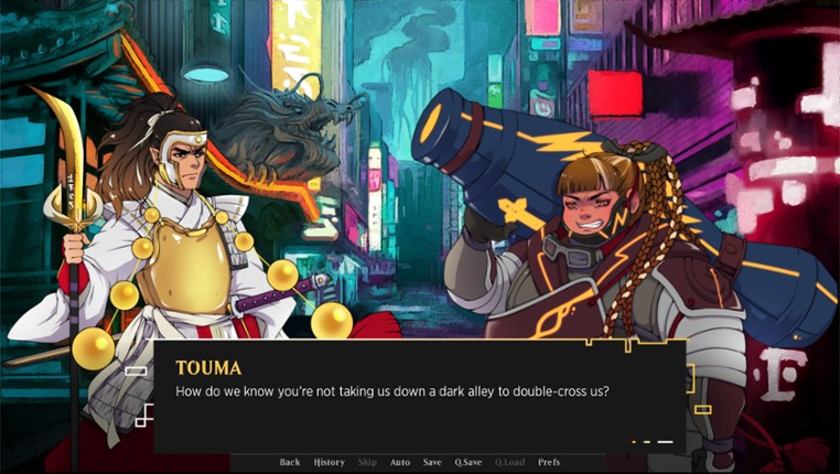 Kamigawa: A Visual Novel screenshot