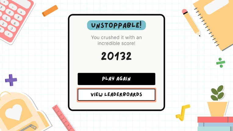 Math Frenzy screenshot
