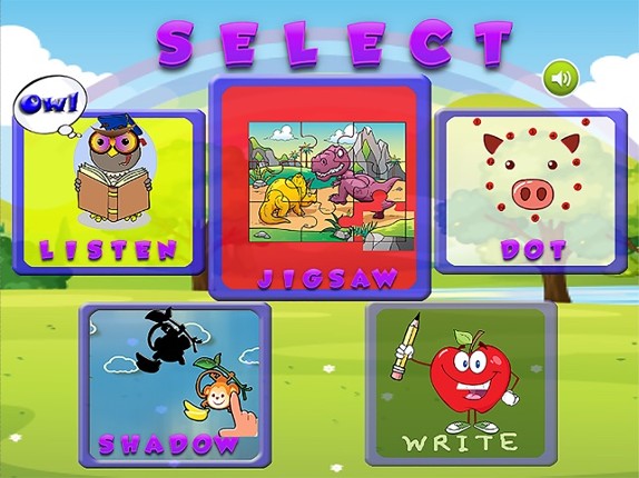 Preschool dots animal shape screenshot