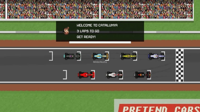 Pretend Cars Racing screenshot