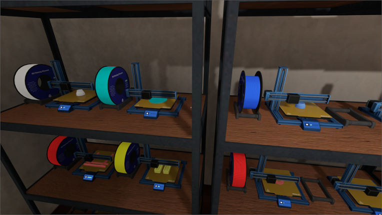 Printfarm Simulator screenshot