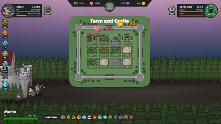 The Defender: Farm and Castle screenshot