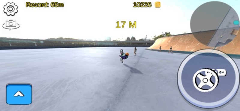 Wheelie Game Bike 3D Image