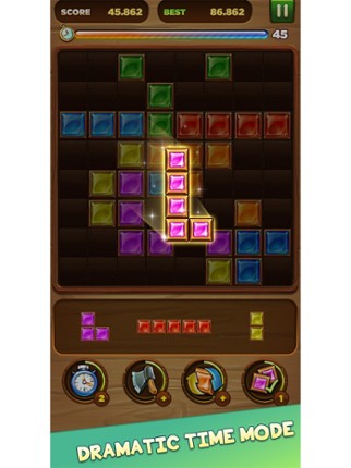 Wood block puzzle blast screenshot