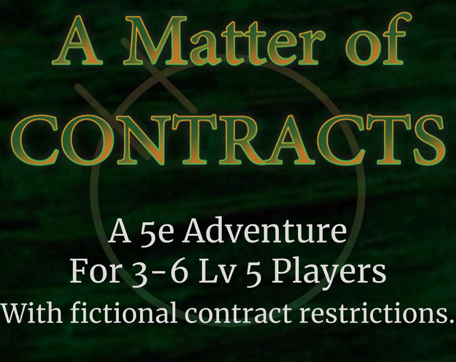 Games like A Matter of Contracts