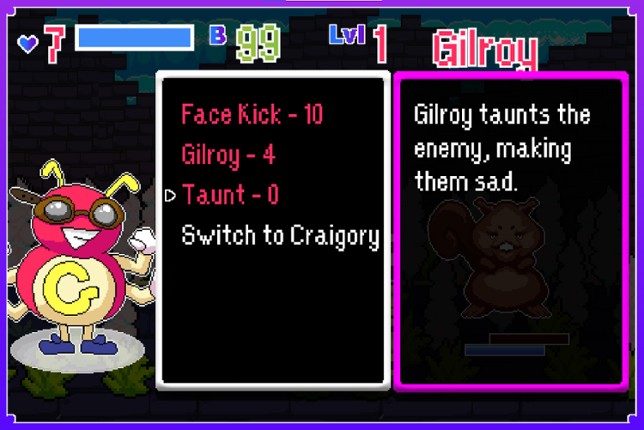 Athenian Rhapsody: Thunder Goober's Personality Dungeon screenshot