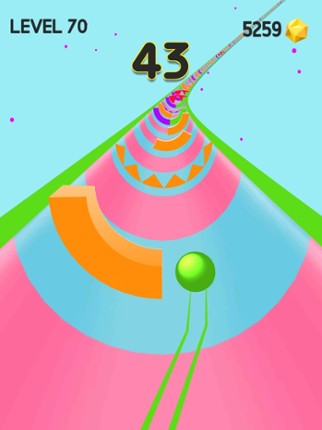 Ball Roll on Pipe screenshot