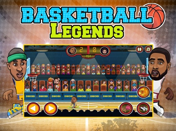 Basketball Legends: Dunk Game screenshot
