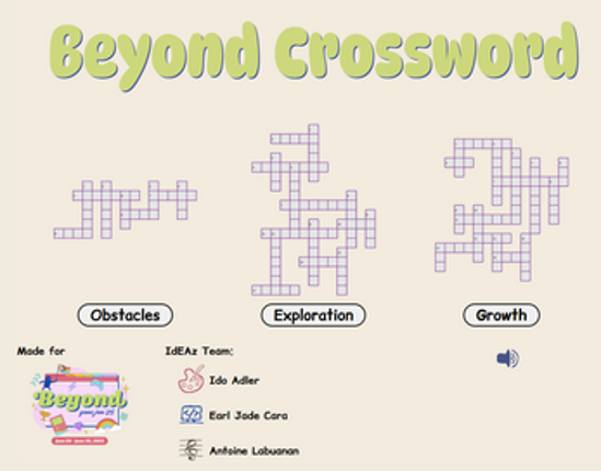 Beyond Crossword screenshot