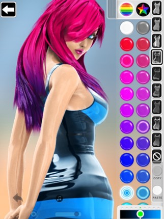 DressDolls 3D Color & Dress Up screenshot