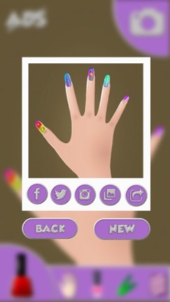 Fancy 3D Nails Design – The Best DIY Manicure Game for Girl's Beauty Makeover screenshot