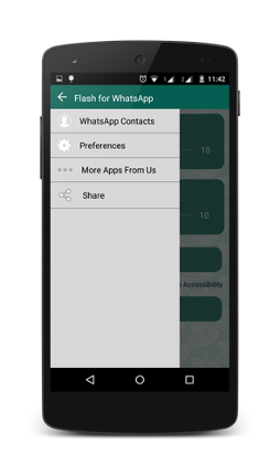 Flash for whatsApp screenshot