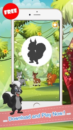 Funny Animals Pictures Drag And Drop Puzzles Games screenshot