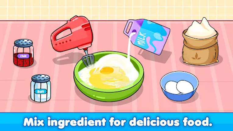 Kitchen Set Cooking Chef Sim screenshot