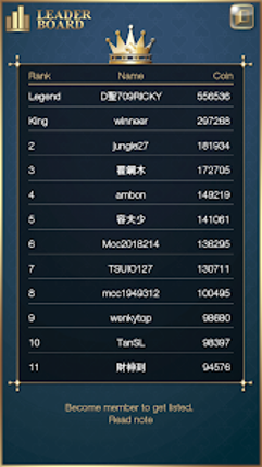 B-Bro Big2 (Big Two/Pusoy Dos) screenshot