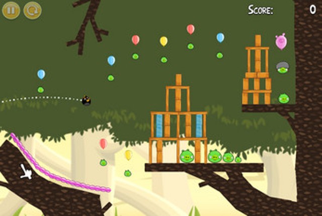 Angry Birds Danger Adove screenshot