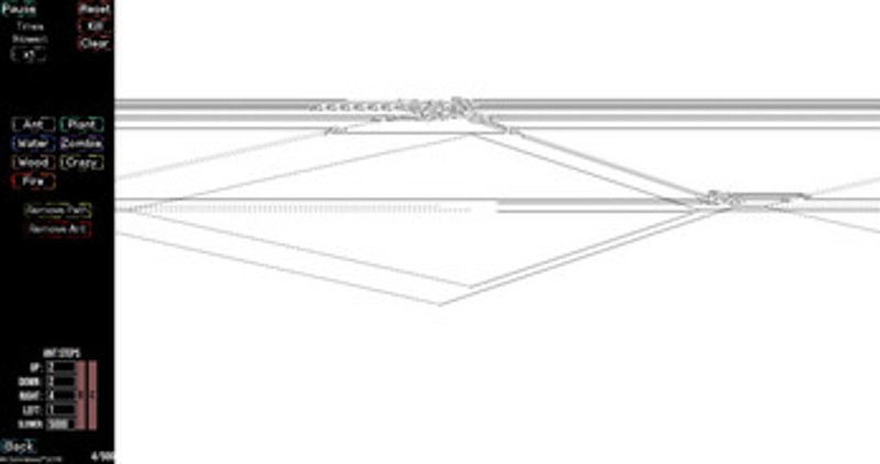 Ant Simulation screenshot