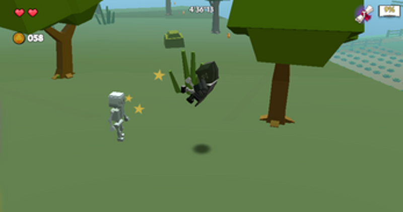 Blocky Parkour: Only Up Adventure Image