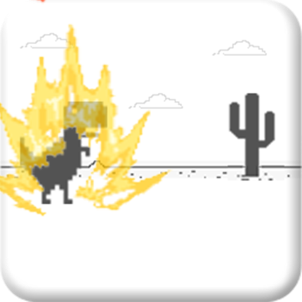 Dino Saiyajin Runner T-Rex Chrome Image