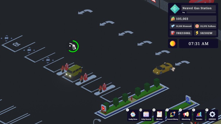 Gas Station Tycoon screenshot