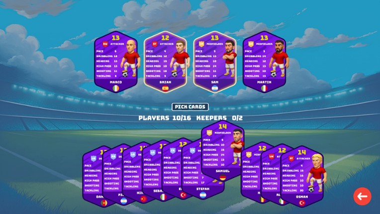 HexaFootball screenshot