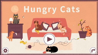 Hungry Cats 饥饿的猫 Image