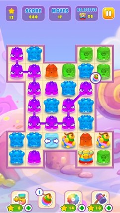 Jelly Link Crush Puzzle screenshot