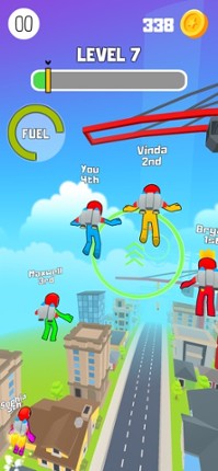 Jetpack Racing 3D : Rocket Fun screenshot