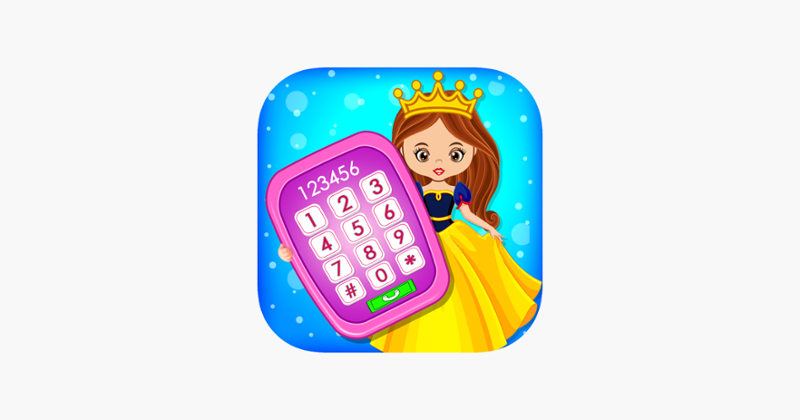 Pink Princess Learning Phone Game Cover