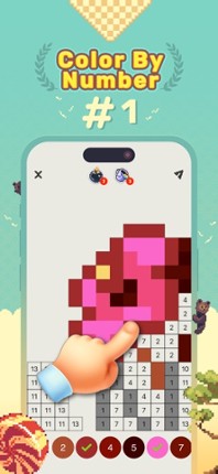 Pixely - Pixel Art Coloring Image
