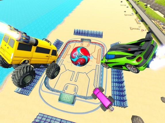 Rocket Car Soccer League Arena screenshot