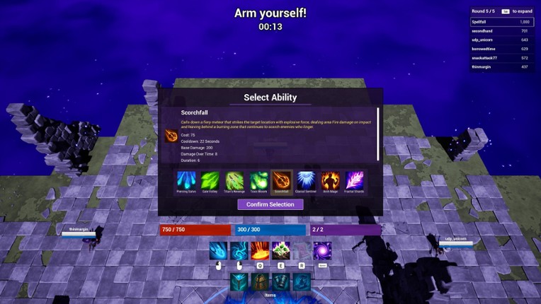 Spellfall: Last Mage Standing screenshot