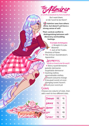 The Admirer Playbook screenshot