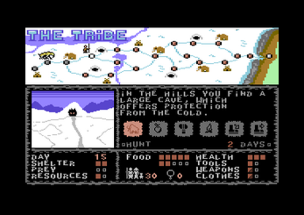 The Tribe (C64) Image