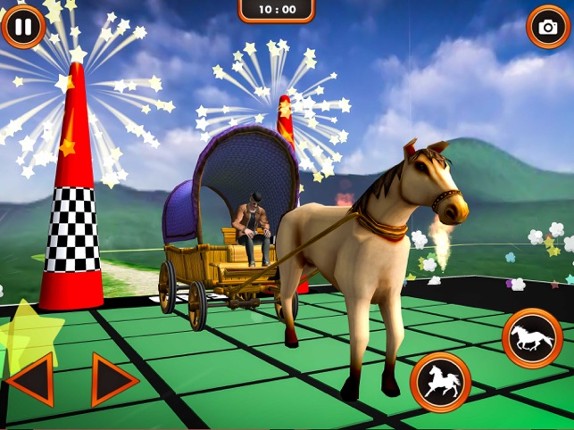 Ultimate Horse Cart Stunt Race Image