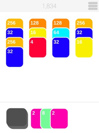 2048 Solitaire screenshot