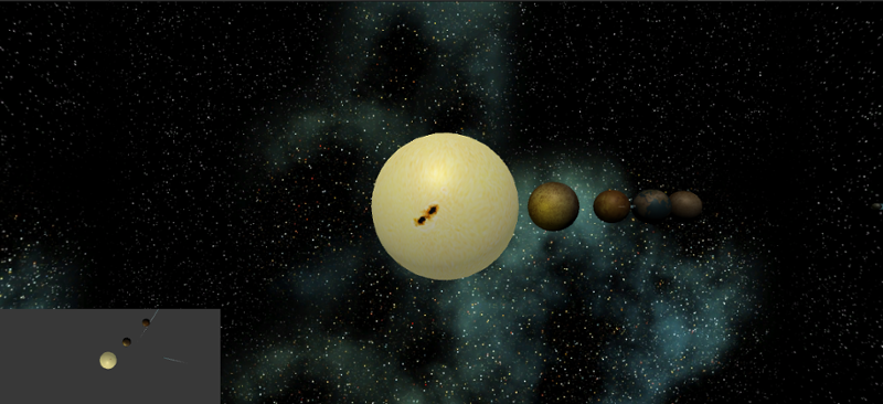 3d solar system Image