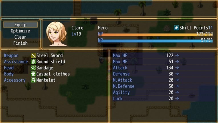 A Hero's wish screenshot