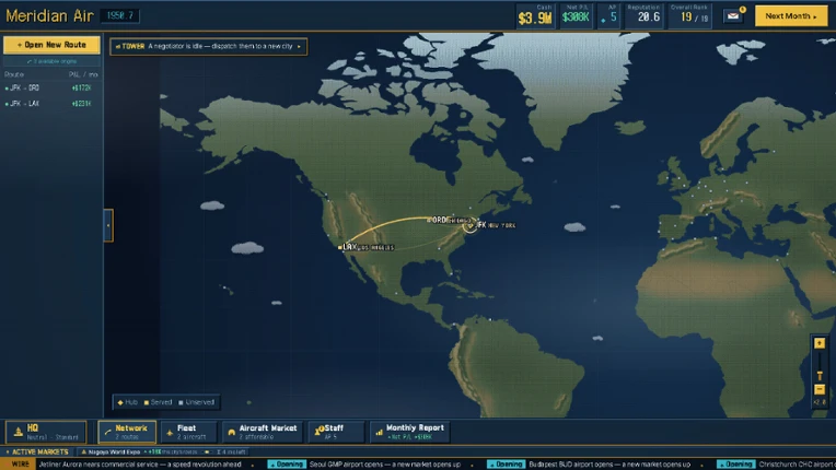 AIR EMPIRE: 1950 Airline Tycoon Image